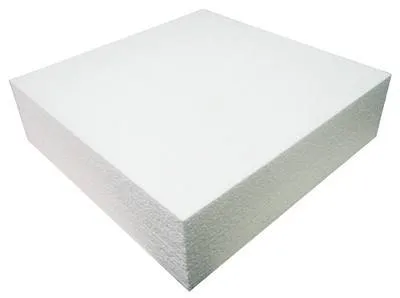 Produktbild von Styropor-Tortenmodell quadratisch 15x15x7,5