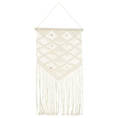 Produktbild von vidaXL Makramee Wandbehang 40x80 cm Baumwolle