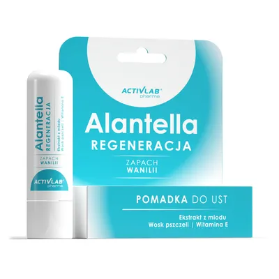 Obrázok produktu pre Activlab Pharma Alantella, Regeneracyjna pomadka do ust, 4,9 g
