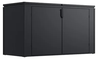 Produktbild von Weide Noble Gartenbox | MAX 2400 L | Aufbewahrungsbox aus Stahl | Anthrazit