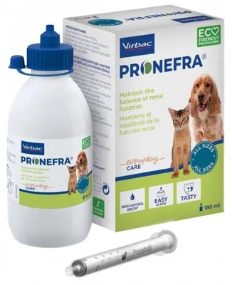 Produktbild von VIRBAC Pronefra Kidney support - nahrungsergänzungsmittel für hunde und katzen - 180ml