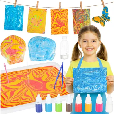 Immagine prodotto di KIK KX2959 Set di acquerelli Ebru, 8 colori