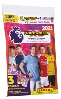 Imagen del producto de Kit de inicio de la PREMIER LEAGUE 2024/2025 ADRENALYN Panini
