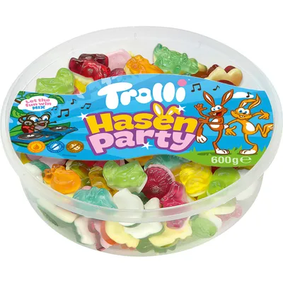 Verpackungsbild Trolli Hasenparty Fruchtgummi 600g