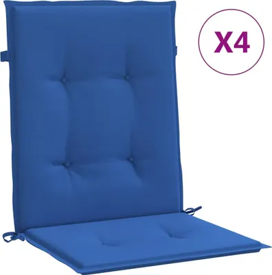 Produktbild von vidaXL Gartenstuhlauflagen für Niedriglehner 4 Stk. 100x50x3 cm