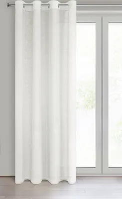 Obrázek produktu pro Dekorační dlouhá záclona s kroužky EMMA krémová 140x250 cm (cena za 1 kus) MyBestHome