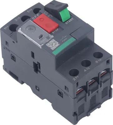 Obrázek produktu pro Motorový jistič 35 mm pro montáž na kolejnici Tepelný magnetický typ Spínač ochrany motoru proti přetížení AC 690V GV2-ME07 1,6-2,5A