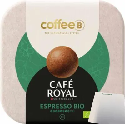 Obrázok produktu pre Káva B Café Royal Espresso 9 kávových guličiek (51g balenie) + blok