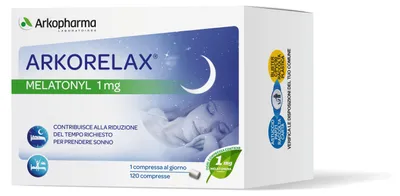 Produktbild von ARKORELAX MELATONIN, 120 Tabletten