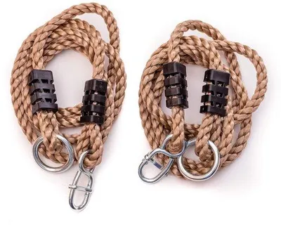 Produktbild von Verlängerbare Schlauchkabel für Schaukel - witterungsbeständig - Set aus 2 Stücken
