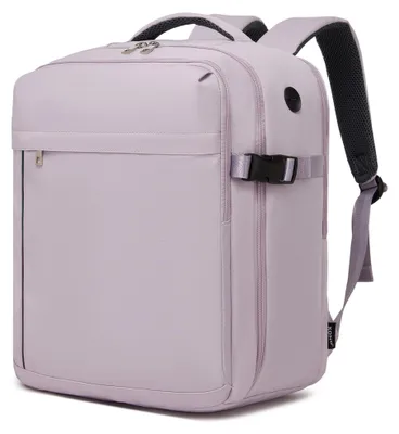Produktbild von KONO Ryanair Handgepäck 40x30x20, Handgepäck Rucksack Flugzeug 24L – Lila, Größe 40x30x20cm