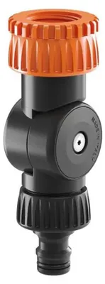 Produktbild von Claber Winkelhahnstück kombiniert IG DN20 (3/4") + DN25 (1")