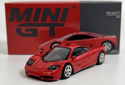 Zdjęcie produktu dla McLaren F1 Red - Mini GT 1:64