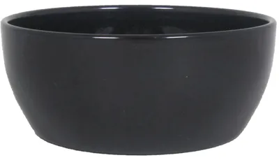 Produktbild von Floran Blumentopf - Schale - schwarz - glanzend - Keramik - 22 x 9 cm