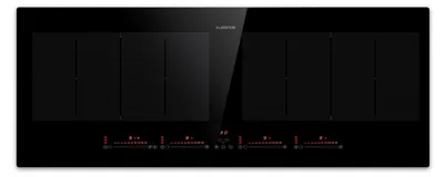 Produktbild von Klarstein Induktionskochfeld 4 Platten, 90cm Glaskeramik-Induktionskochfeld mit 4 Kochfelder, 7200W Induktionskochfeld, Herd mit Touch-Control & Überhitzungsschutz, Effizientes Glaskeramikkochfeld