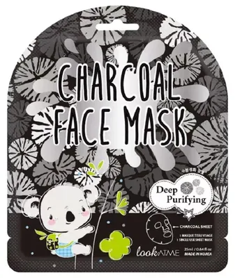 Zdjęcie produktu dla LOOK AT ME - Maseczka do twarzy z węglem drzewnym - 25 ml