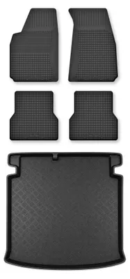Obrázek produktu pro Vaničkové autokoberce + vana kufru pro: Audi A6 C5 1997-2004 sedan 5 ks
