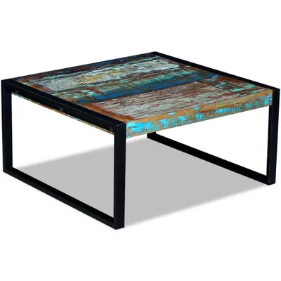 Obrázek produktu pro Konferenční stolek masivní recyklované dřevo 80 x 80 x 40 cm