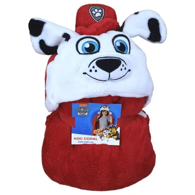 Produktbild von Paw Patrol Kinderbademantel Chase, Skye oder Marshall Bademode Bademantel , Charakter:Marshall