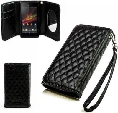 Produktbild von Sony Xperia M Booksytle Handtasche Mirror Schwarz