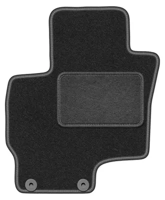 Immagine prodotto di Tappetino guidatore in moquette per Mitsubishi Outlander III PHEV 2012- (SUV) – 1 pezzo, grigio grafite, su misura – Wielganizator LUX