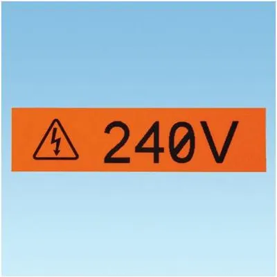 Produktbild von Panduit T100X000VPC-BK Tonbandkassette 7,6 m Schwarz, Weiß 1 Stück(e)