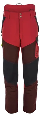 Produktbild von PFANNER Gladiator Extrem Schnittschutzhose rot, Größe M lang