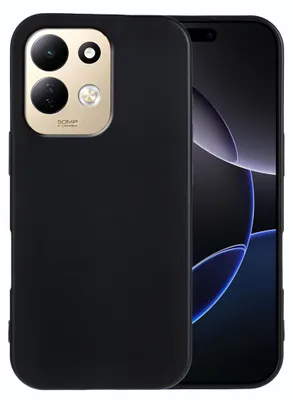 Obrázok produktu pre Kryt na mobilný telefón Xiaomi Redmi 17 5G / 4G, silikónový, TPU, nárazuvzdorný, flexibilný, čierny