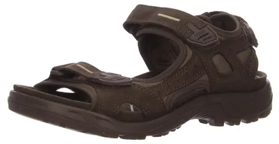 Produktbild von Ecco Tieffußbett Sandaletten in braun, Gr. 40