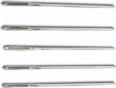 Obrázek produktu pro Vyšívací jehly Prym se zaoblenou špičkou velikosti 24, 0,80 x 37 mm, stříbrná barva, 25 ks