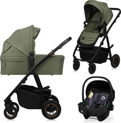 Productafbeelding van Lionelo 3-in-1 Kombi-kinderwagen set Amber Plus