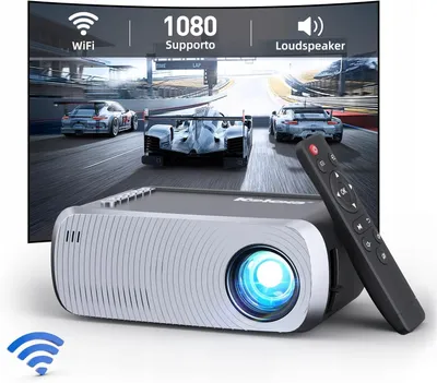 Obrázok produktu pre LED projektor Kolexa VF-280 sivý WiFi Full HD 1080P