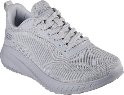 Image de Skechers Femmes Baskets BOBS SPORT SQUAD CHAO Gris clair, Couleur:Gris, EU Taille:39