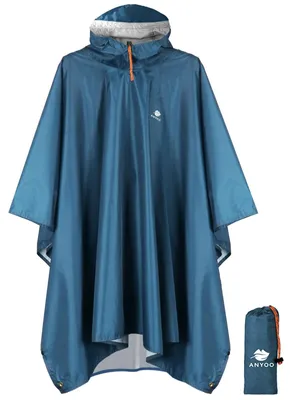 Produktbild von Regenjacke Regenmantel Regenkleidung - Uni - Wasserdicht - Für Damen und Herren