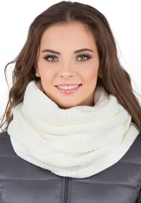 Image de Vivisence écharpe d'hiver pour femmes, écharpe chaude et douillette pour l'hiver et l'automne, écharpe d'hiver classique pour femmes, fabriquée dans l'UE, écru, taille unique