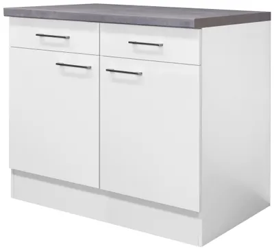 Produktbild von FlexWell Küchenunterschrank Weiß