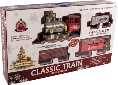 Produktbild von Vánoční vlak XXL - více než 500 cm kolejí - CLASSIC TRAIN