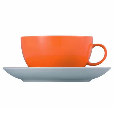 Produktbild von Cappuccinotasse 2-tlg. - Sunny Day Orange - Thomas - 10850-408505-14670