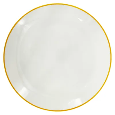 Produktbild von Dessertteller aus Porzellan Linea Yellow, ø 19 cm, gelbe Linie