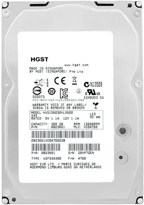 Immagine prodotto di Disco rigido HGST HUS156030VLS600 300GB 15 000Rpm SAS II 3,5" pollici