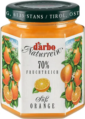 Immagine prodotto di Crema spalmabile Darbo all'arancia dolce