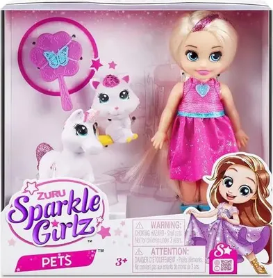 Produktbild von Zuru, Blonde Sparkle Girlz Pets Puppe, Bunt