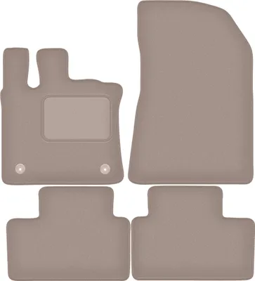 Produktbild von Beige Veloursmatten für: Renault Captur II Crossover (2020-)