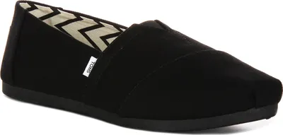 Produktbild von Toms Alpargata in komplettem Schwarz für Damen – 6 UK - 38.5 EU - 8 US / Black Black