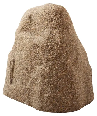 Produktbild von VEVOR Kunststeinabdeckung, Outdoor Fake Rock Brunnenabdeckung, Realistische natürliche Textur, Leicht und wetterbeständig künstlicher Fels für Landschaftsgestaltung Garten Dekoration, Sandbraun, Kleine Größe, 225x290x285 mm