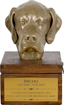 Productafbeelding van Art-Dog Dierenurn – Engelse pointer – gegoten uit bronspoeder en hars