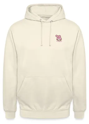 Produktbild von Spreadshirt My Melody Stick Portrait Uni Hoodie, L, Vanille-Milchshake
