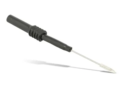 Immagine prodotto di Sonda di prova con presa di sicurezza da 4 mm, flessibile, nera