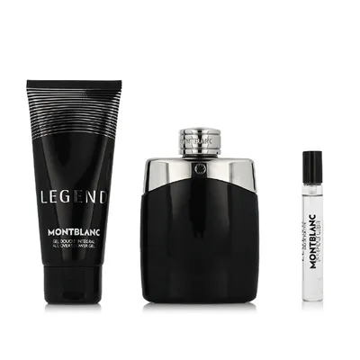 Produktbild von Montblanc Legend for Men EDT 100 ml + EDT MINI 7,5 ml + SG 75 g (man)