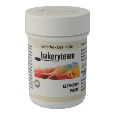 Produktbild von bakeryteam Lebensmittelfarbe 35g Elfenbein